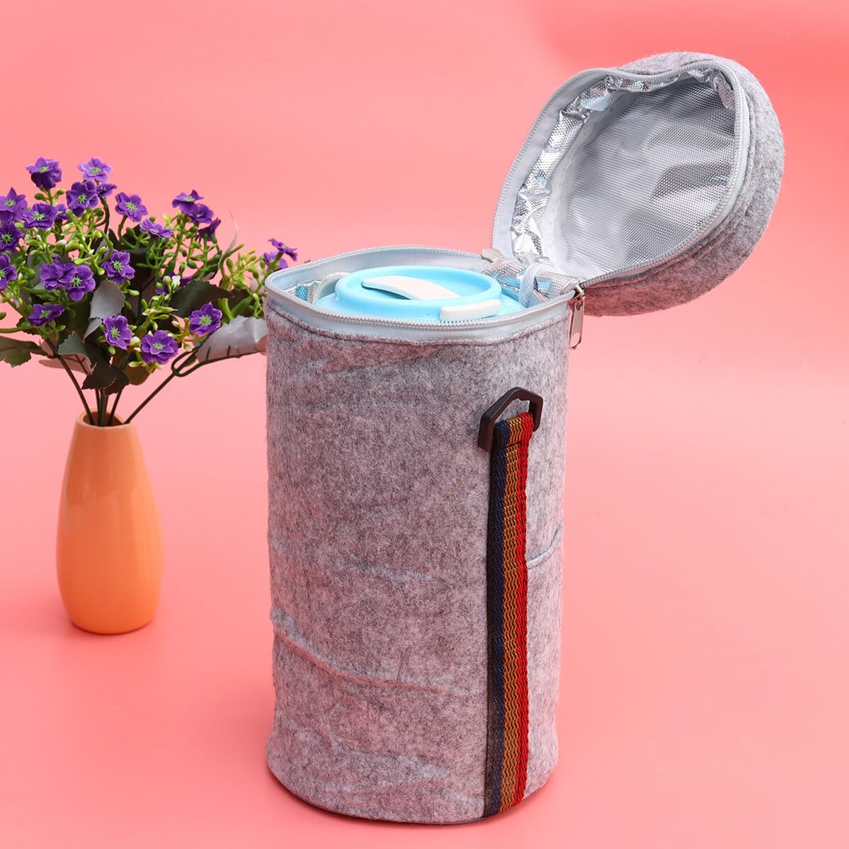 Alipis Boîte à Lunch en Acier Inoxydable 1, 8 L à Double Compartiment