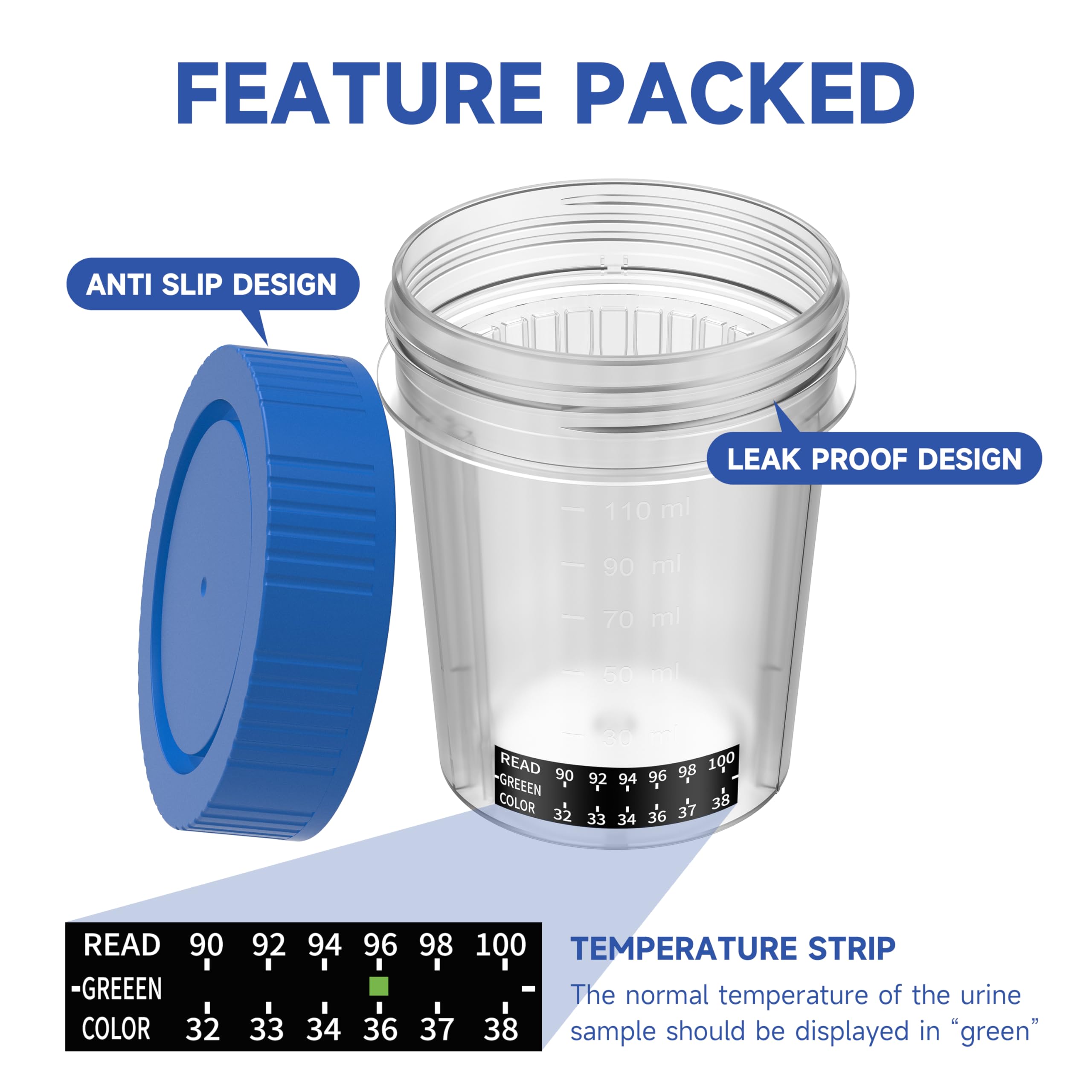 VivaGuard 15 Panel Multi-Drug Test Kitat Home Drug Test Cup for All DrugsHome Use Drug Test Kit Screening Cups for UrineAMPBARBUPBZOCOCMDMAMETMOPOPIMTDOXYPCPTHCPPXTCAEDDP-[2 Pack] product thumbnail 6