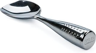 RSVP International Vintage Ice Cream Spade Scoop - Dishwasher Safe, Heavy-Duty for Hard Ice Cream, Large Comfortable Handle