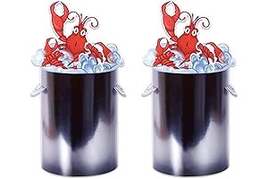 3D Crawfish Figurine Centerpiece (2-Pack)
