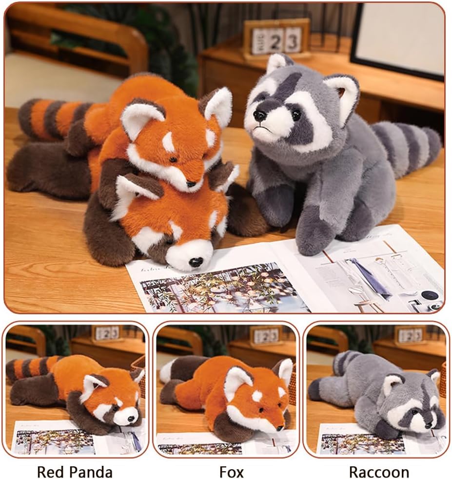 Fox Weighted Stuffed Animal Plush, Cute Weighted Plush Animal Super Soft Hugging Pillow Plushie Toy for Kids & Adults Birthday Gifts (Fox, 11.8 inch) - Image 7