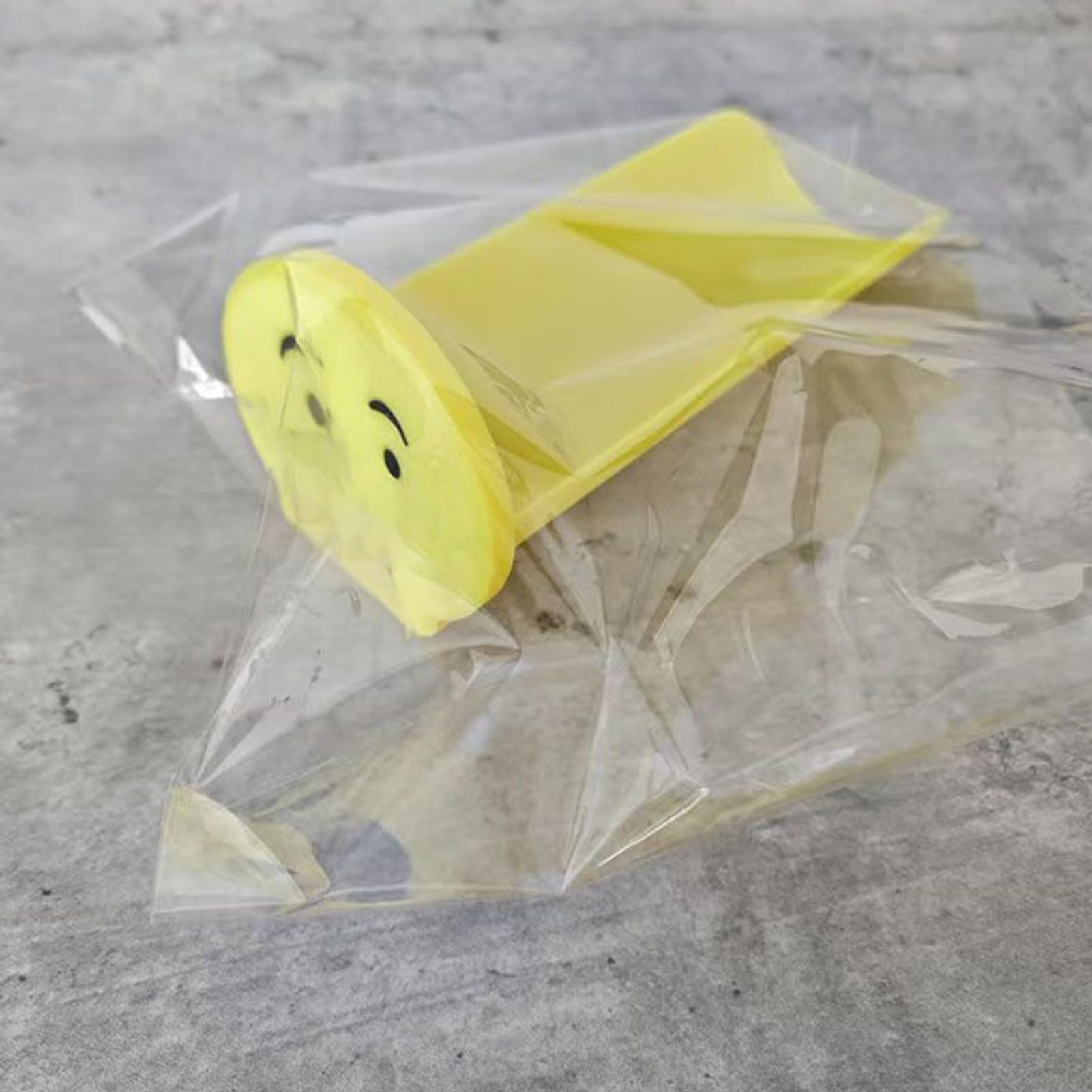 Kartoffelchips-Schieber-Tablett, ABS, 20 x 8 x 8 cm, wiederverwendbar, Snack-Spender, Box, Chip, Schiebehülse, kompakter Snack-Halter für Zuhause, Zuhause, Schlafsaal, Studio, Party
