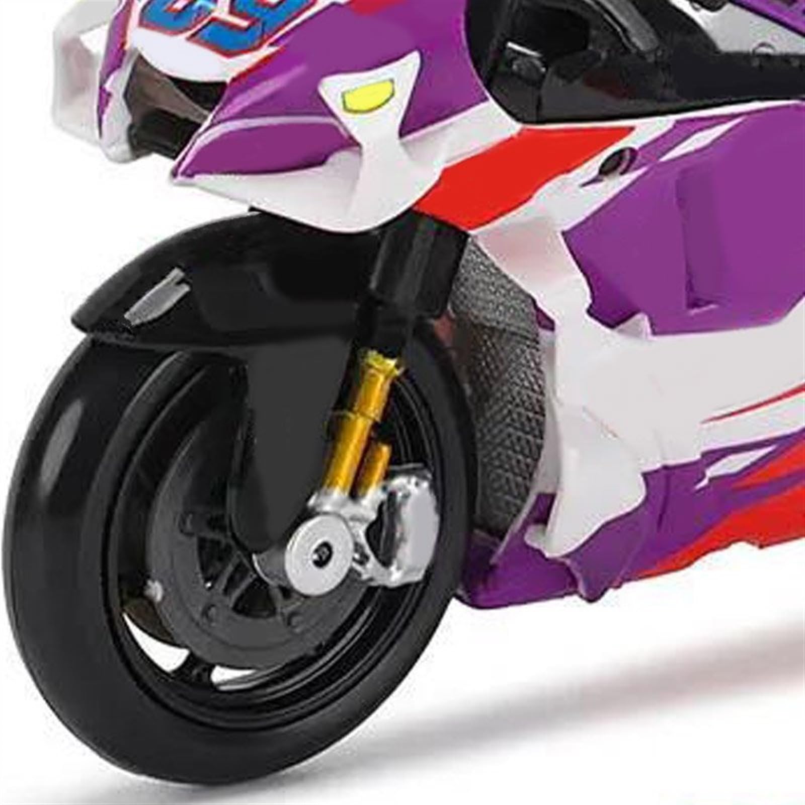 Modello Regalo Di Compleanno Della Collezione Modelli Pressofusi Simulazione Motociclette 1/18 2022 Per Ducati Per Pramac #5
