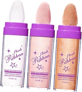 Polvo de brillo corporal de 3 piezas de maqui...