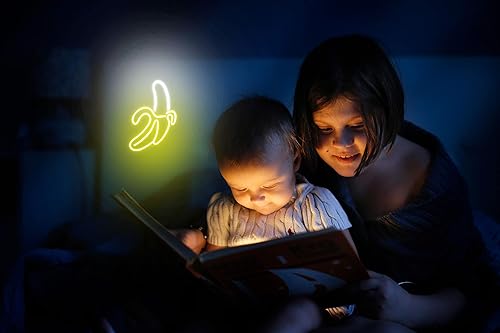 Miniatura 7 de ADVPRO Banana Flex - Letrero de neón LED de silicona, blanco y amarillo, st16s33-fnu0042-wy