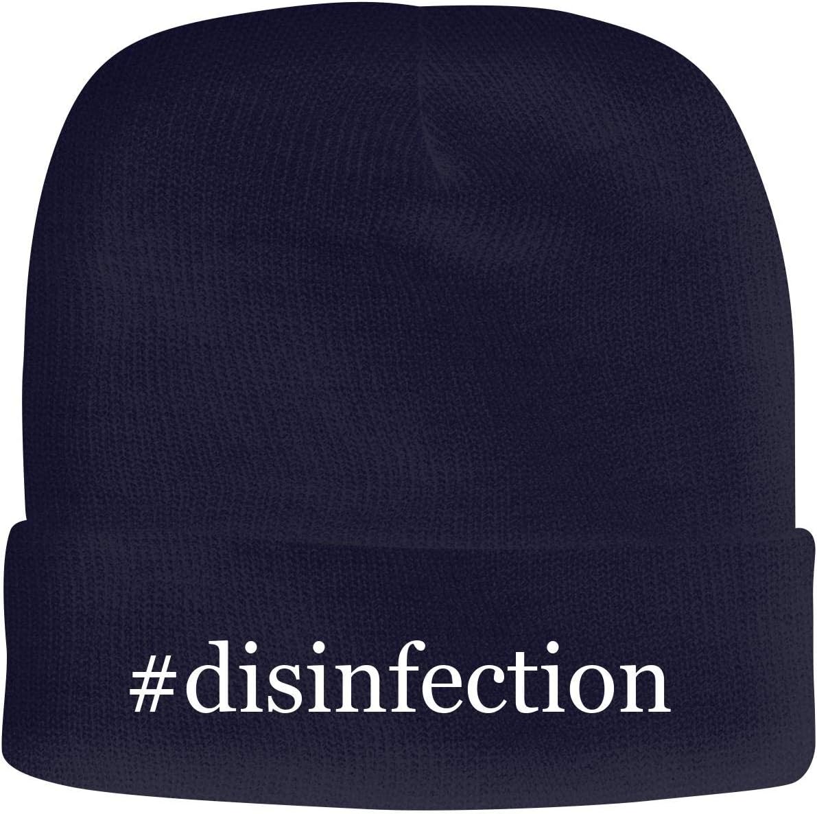 BH Cool Designs #Disinfection - Men's Hashtag Soft & Comfortable Beanie Hat Cap