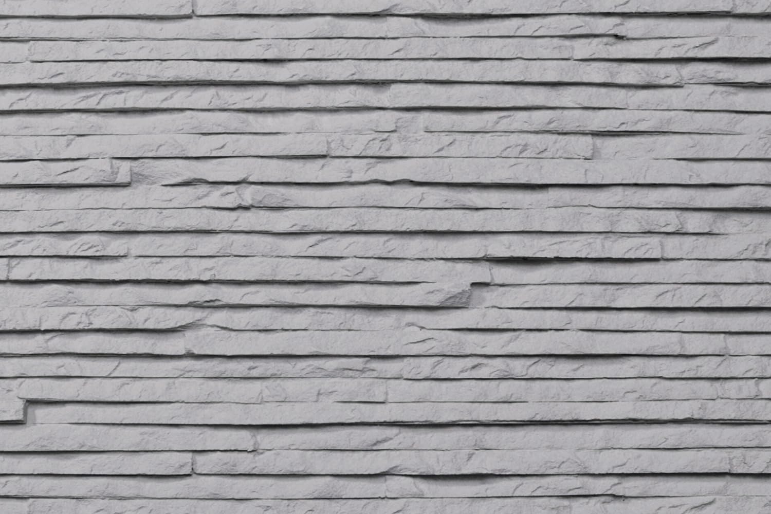 TORURAL Grey Faux Quartz Stacked Stone Wall Cladding, 3D Small Brick Tiles for Interior and Exterior Walls (12""x6"", Sample), Gray