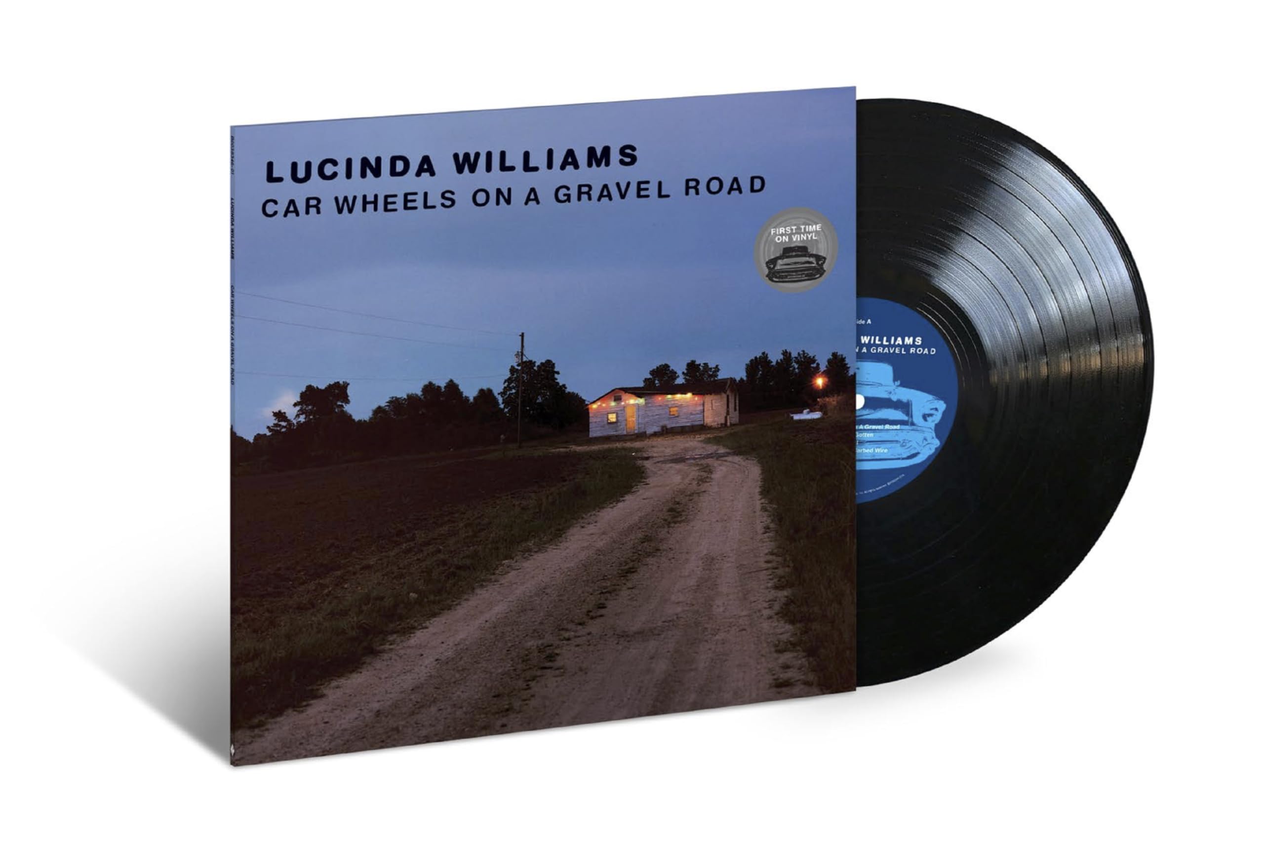 Vinyl Castle Car Wheels On A Gravel Road
