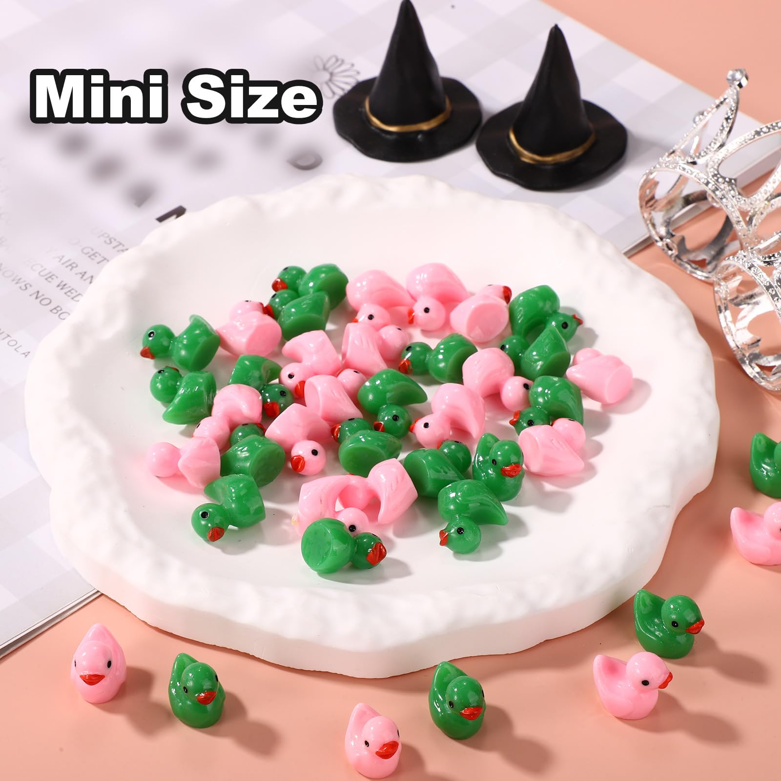 SAVITA 120pcs Witch Theme Mini Resin Duck - Image 3