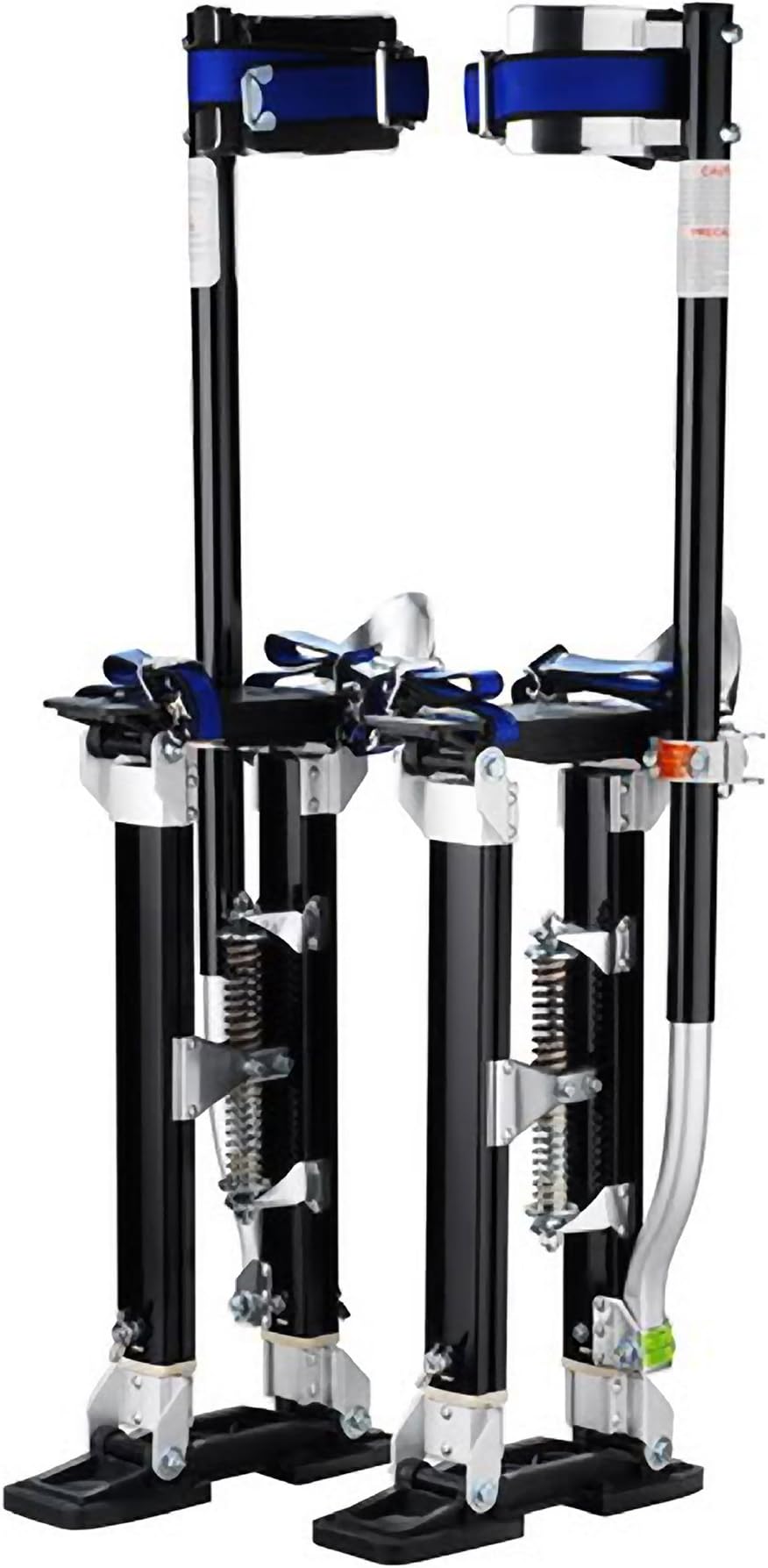 Drywall Stilts 24-40 Inch Adjustable Height Stilts for Adults - Lightweight Aluminum Paint Stilts with Protective Pads Durable Nonslip Work Stilts for Sheetrock or Painting by Pentagon Tools (Black)