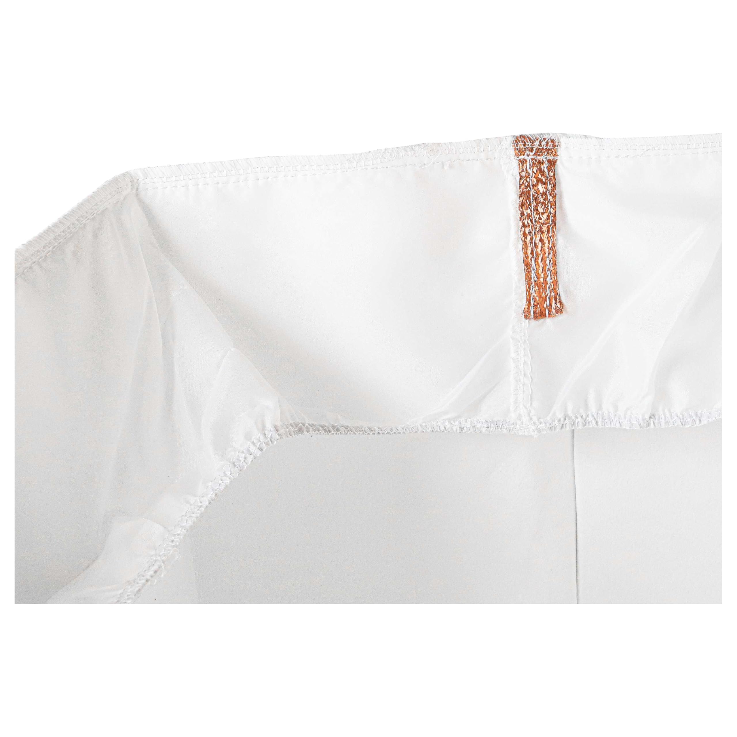 vhbw Filtre à membrane compatible avec Kärcher NT 27/1 ADV, NT 27/1 ME ADV, NT 351 Eco, NT 27/1 Me Advanced aspirateur - Filtre textile blanc