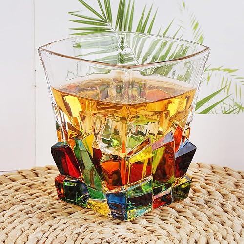 Miniatura 6 de Old Fashioned Glasses - Juego de 12 vasos de whisky de alta calidad de 10 onzas, vasos escoceses para bourbon y ron para amantes del whisky escocés,