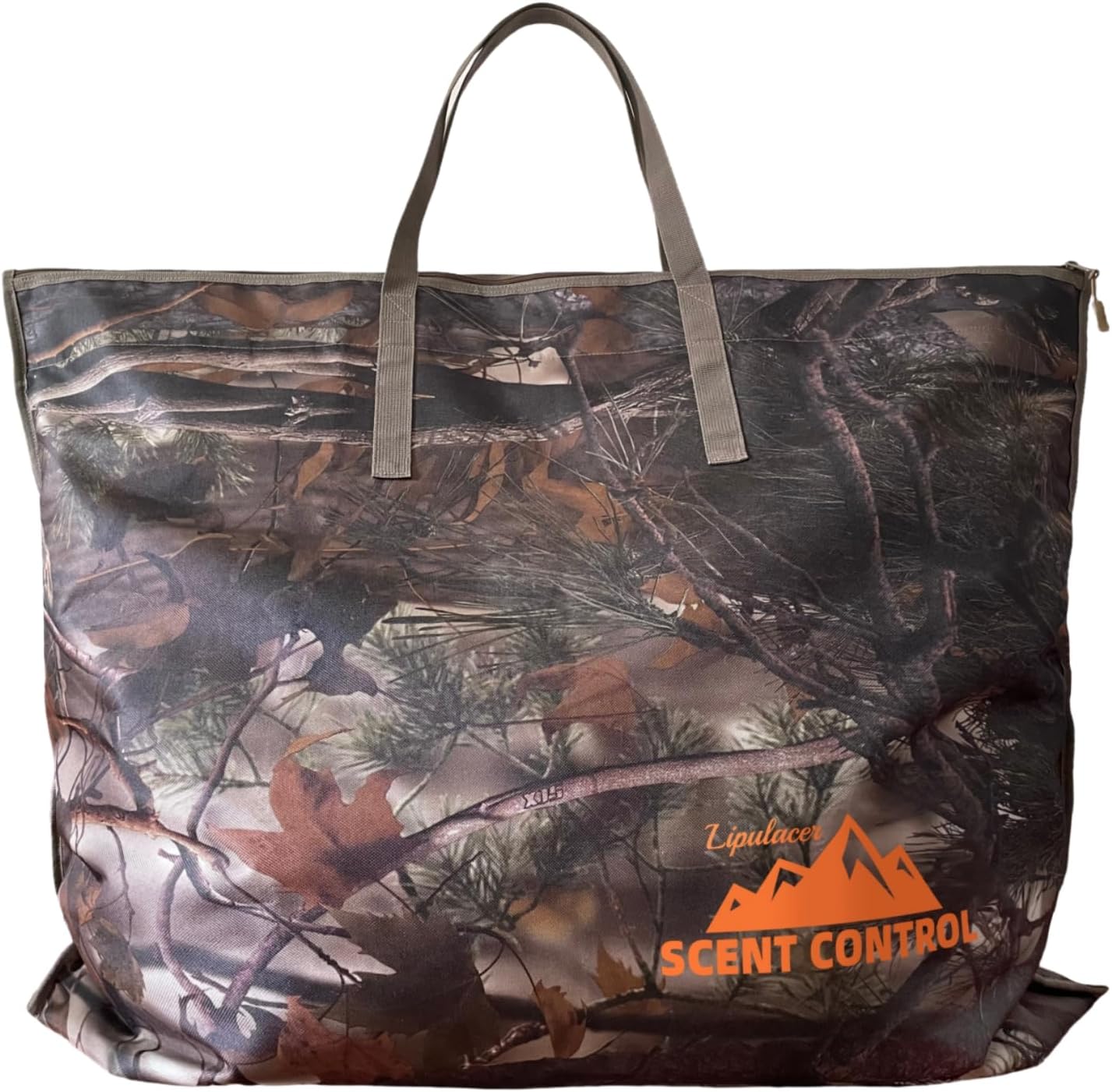 Scent Control Bag - 33 x 25 Inch Larger Scent Proof Bag, Three-layer Thickened Waterproof Travel Scent Lock Bags for Hunting Clothes & Hunting Accessories(Leaf Camouflage)
