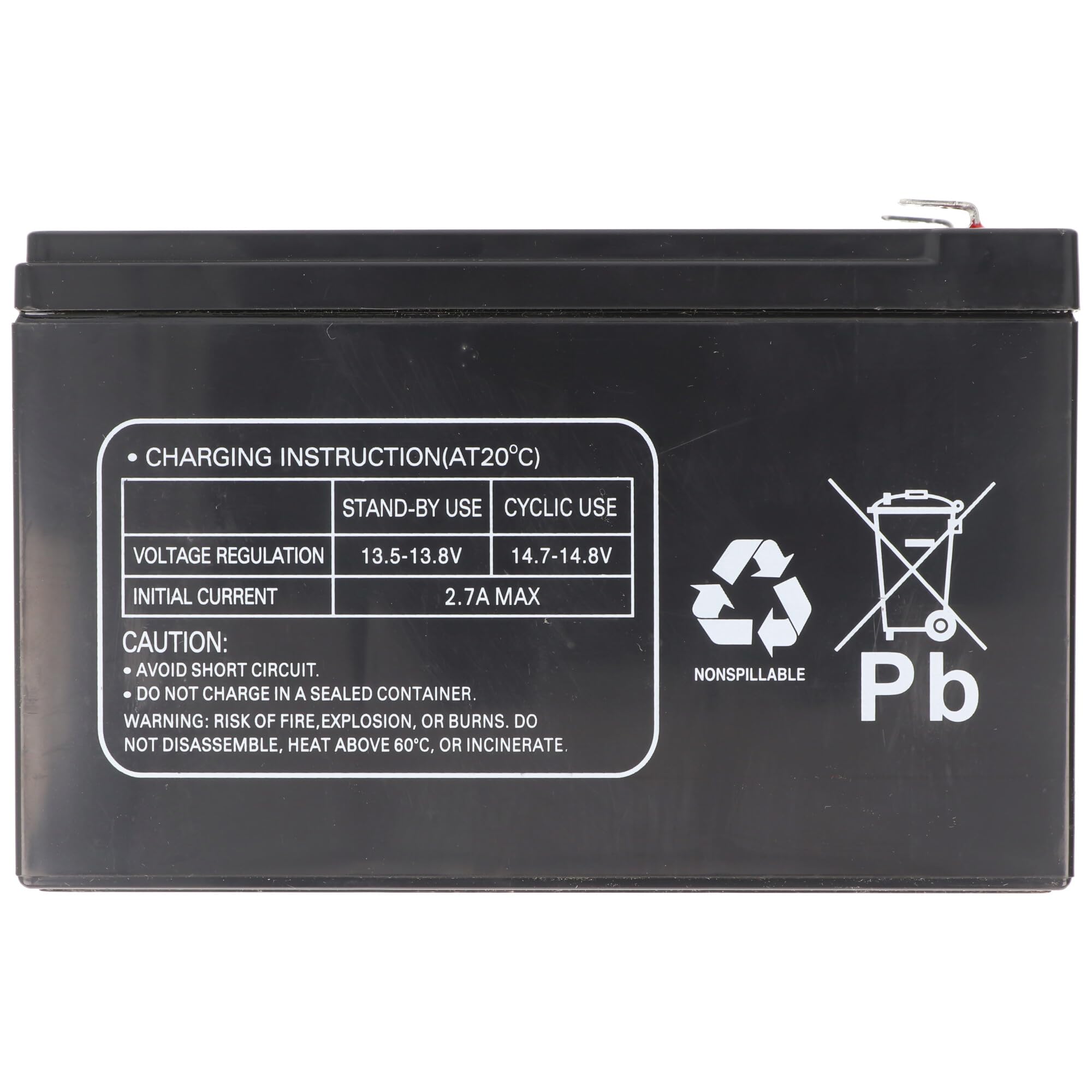 MP1236H Multipower Batterie au plomb 12 V 9000 mAh
