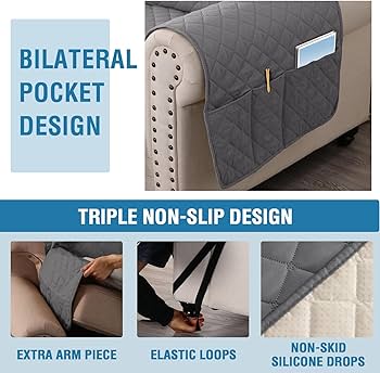 Amazon.com: H.VERSAILTEX 100% Waterproof Couch Cover L Shape 2