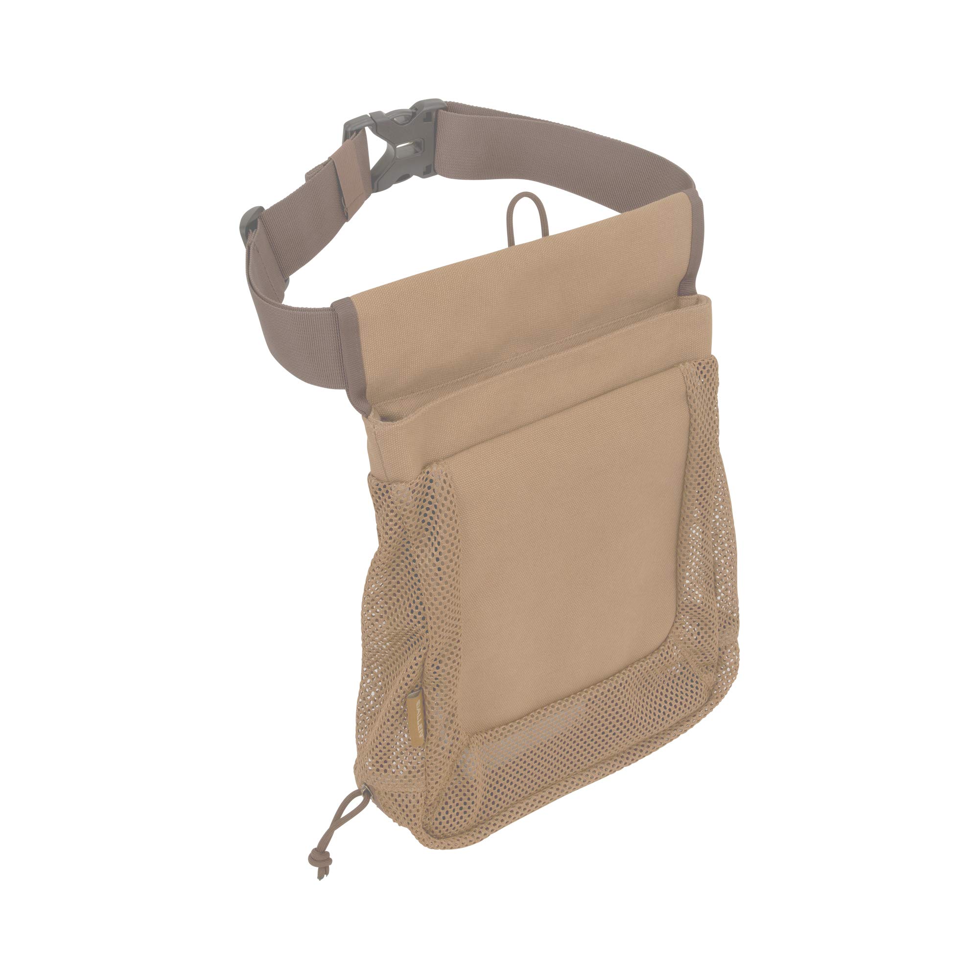 Allen Company Rival Hull Bag & 52 inch Waist Belt, Holds 100 Empty Hulls, Tan, Caramel Brown, One Size, Bags & Range_Trap & Skeet