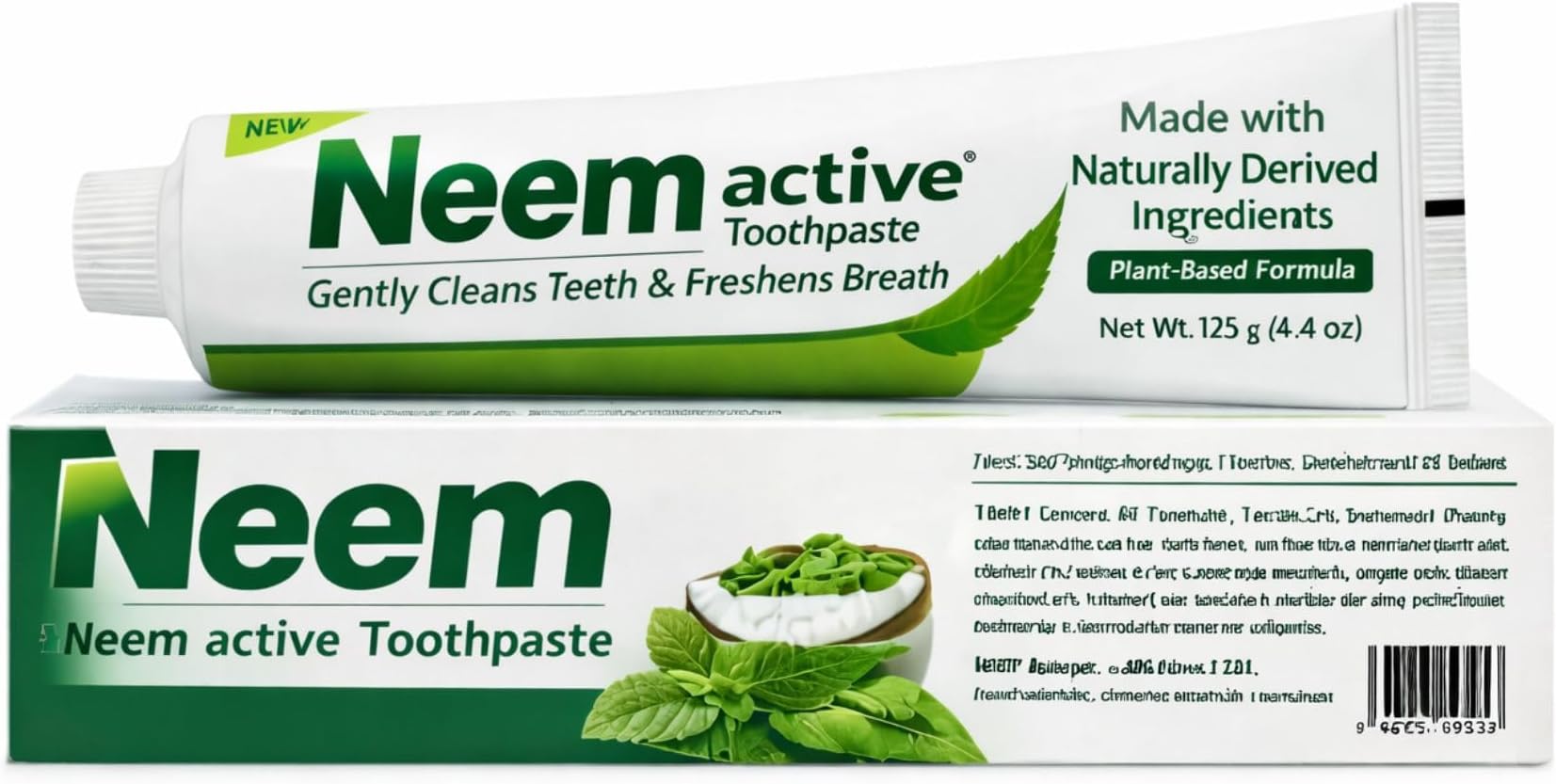 Neem Active Toothpaste 100 Grams Pack of 3