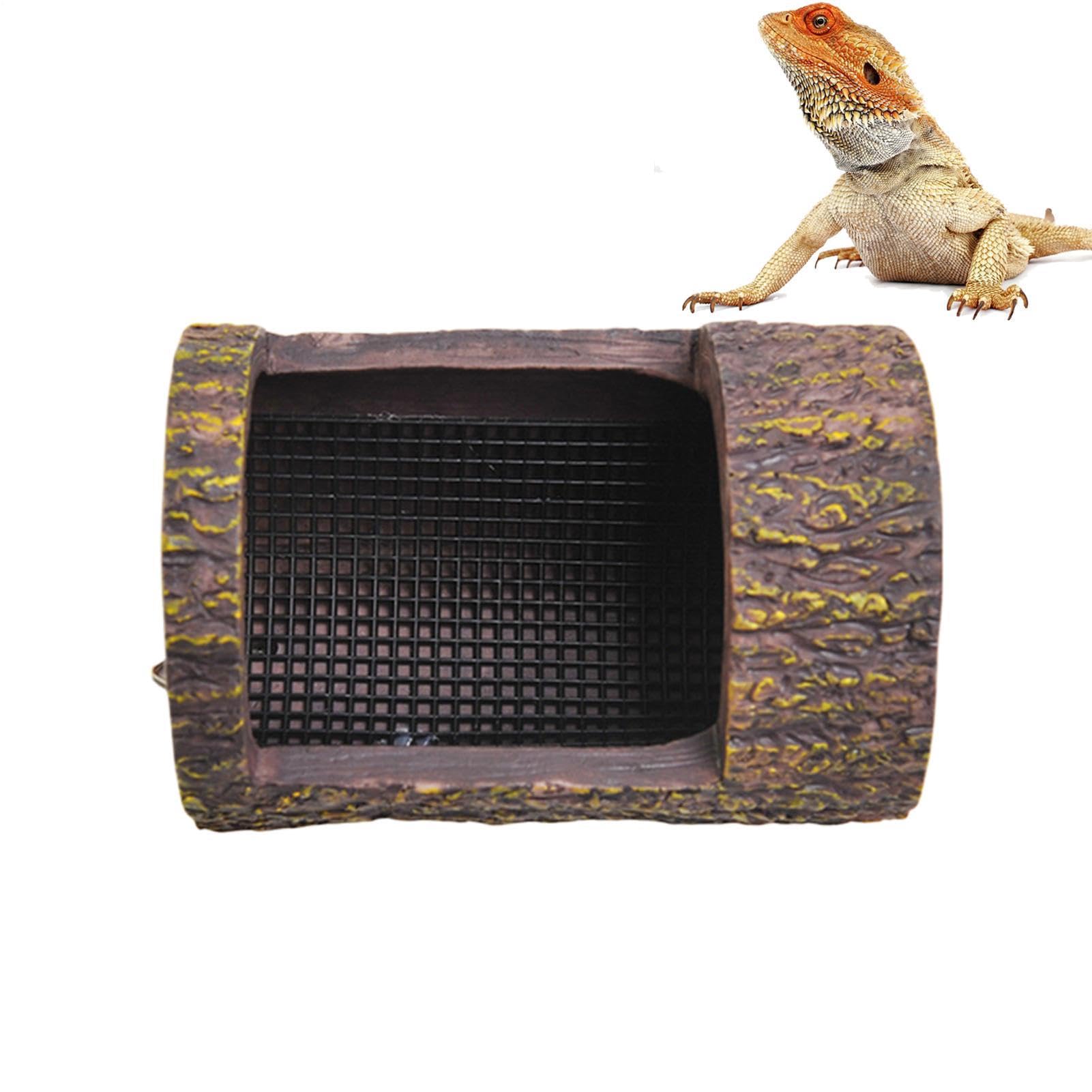 Plateau en résine pour nourrir les tortues dans leur terrarium