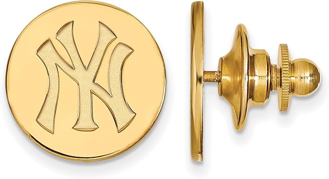 Amazon ニューヨーク ヤンキースロゴラペルピン Logo Art スポーツファングッズ
