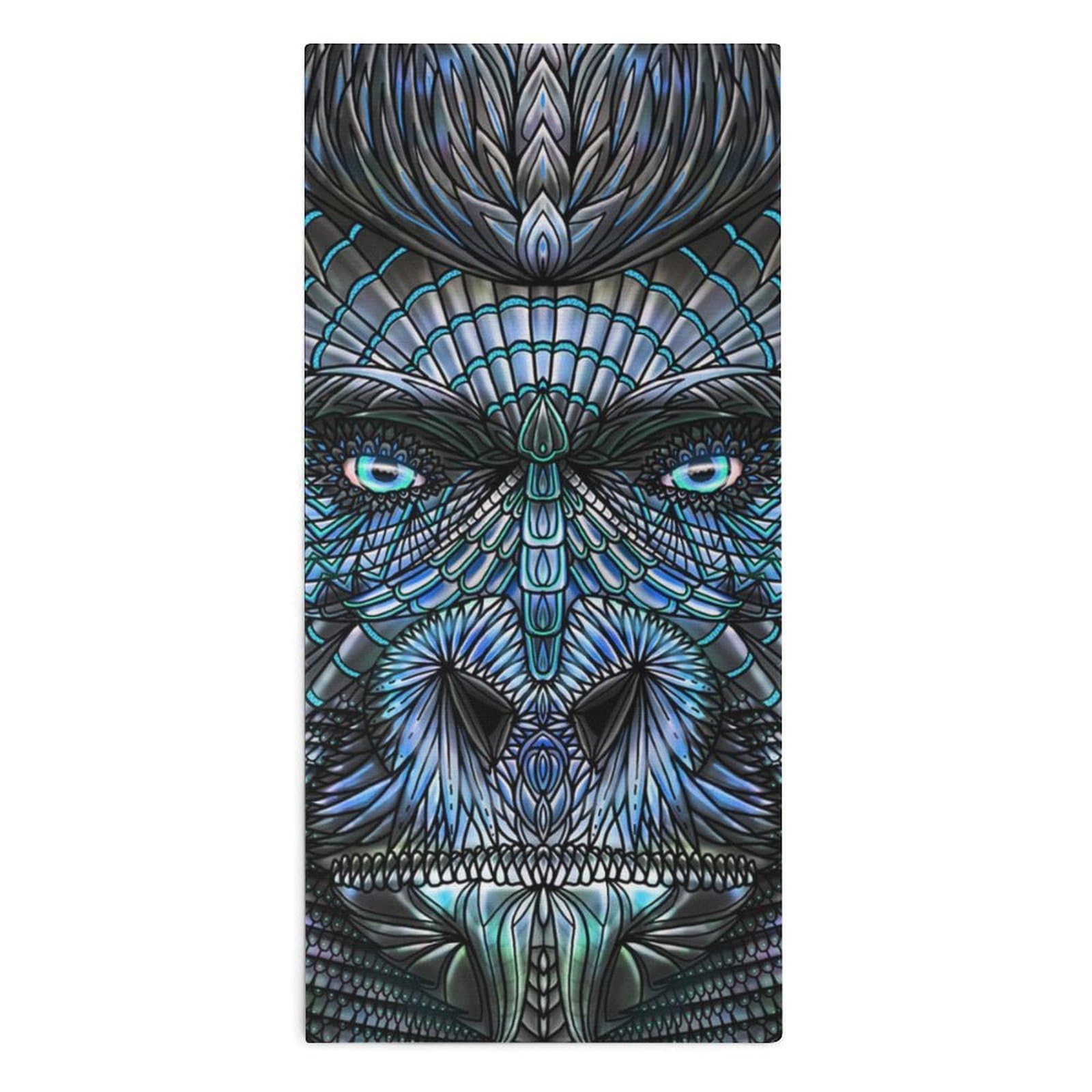 NCLQVJXZKHW Wildlife Gorilla Hand Towels Soft Face Towel Gym Bathroom Travel Hotel 13"x28"