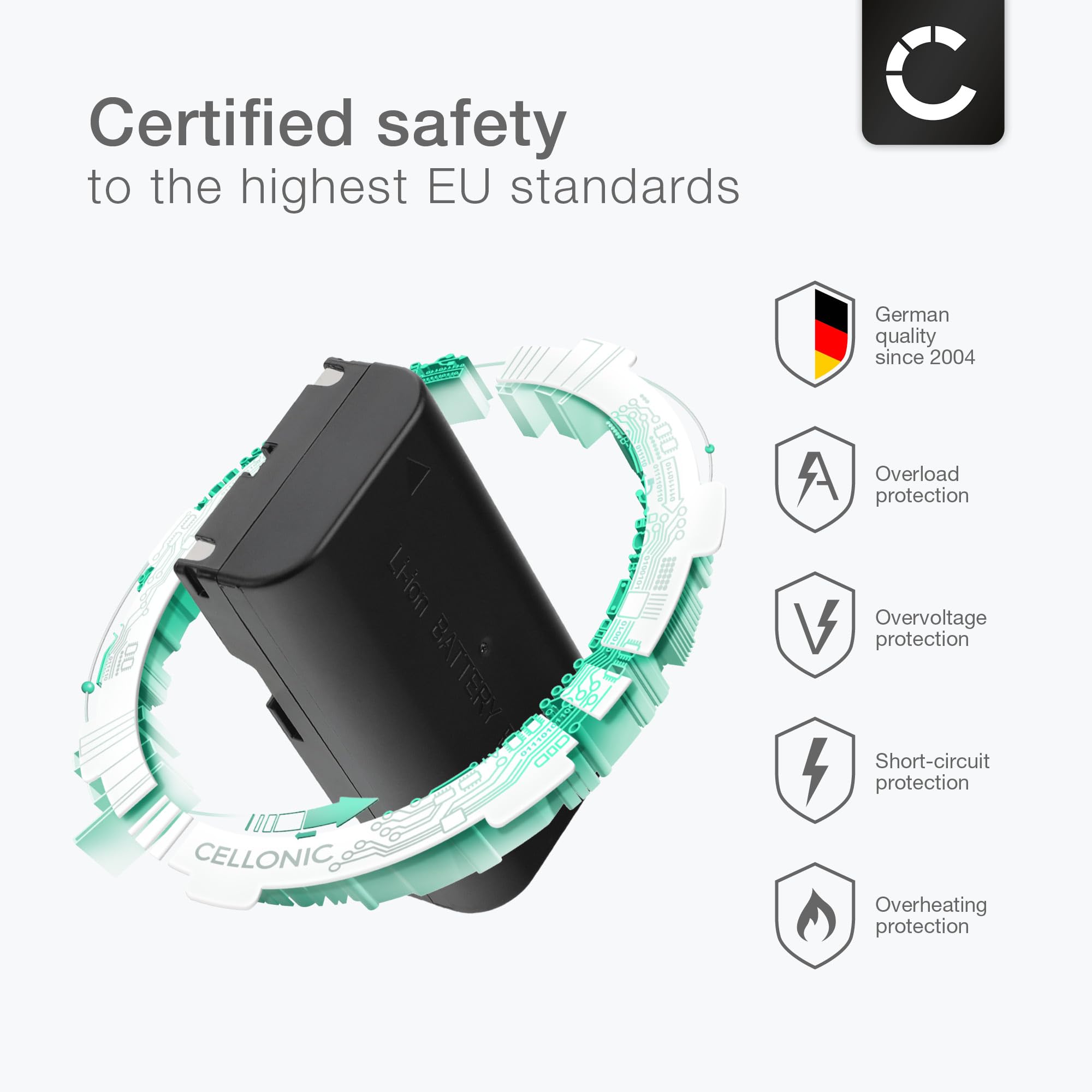 Batteria 2200mAh BTKD-L7402W Per GPS Kolida K9, K9E, K9T, K9TX, K7 - Ricambio Affidabile - Foto 2