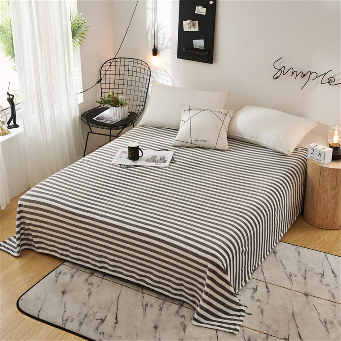 Flanella Coperta Morbida in Microfibra, Morbuy Super Viaggio Picnic Leggero Camera Biancheria da Letto Divano Ideale per Regalo Natale (180x200cm,Rosa