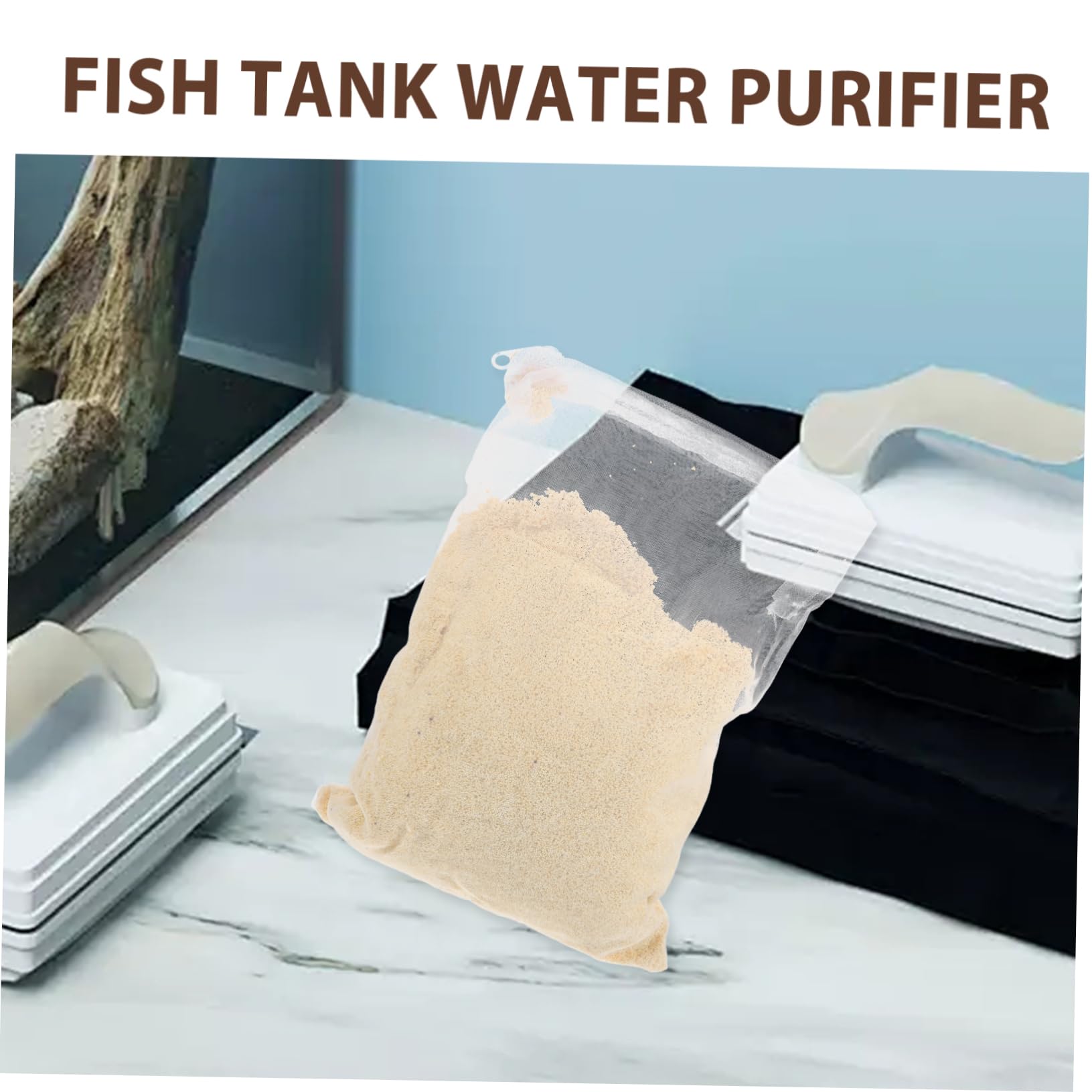 Happyyami Aquarium Supply Kleiner Aquariumreiniger Zur Wasser- Und Geruchsbeseitigung
