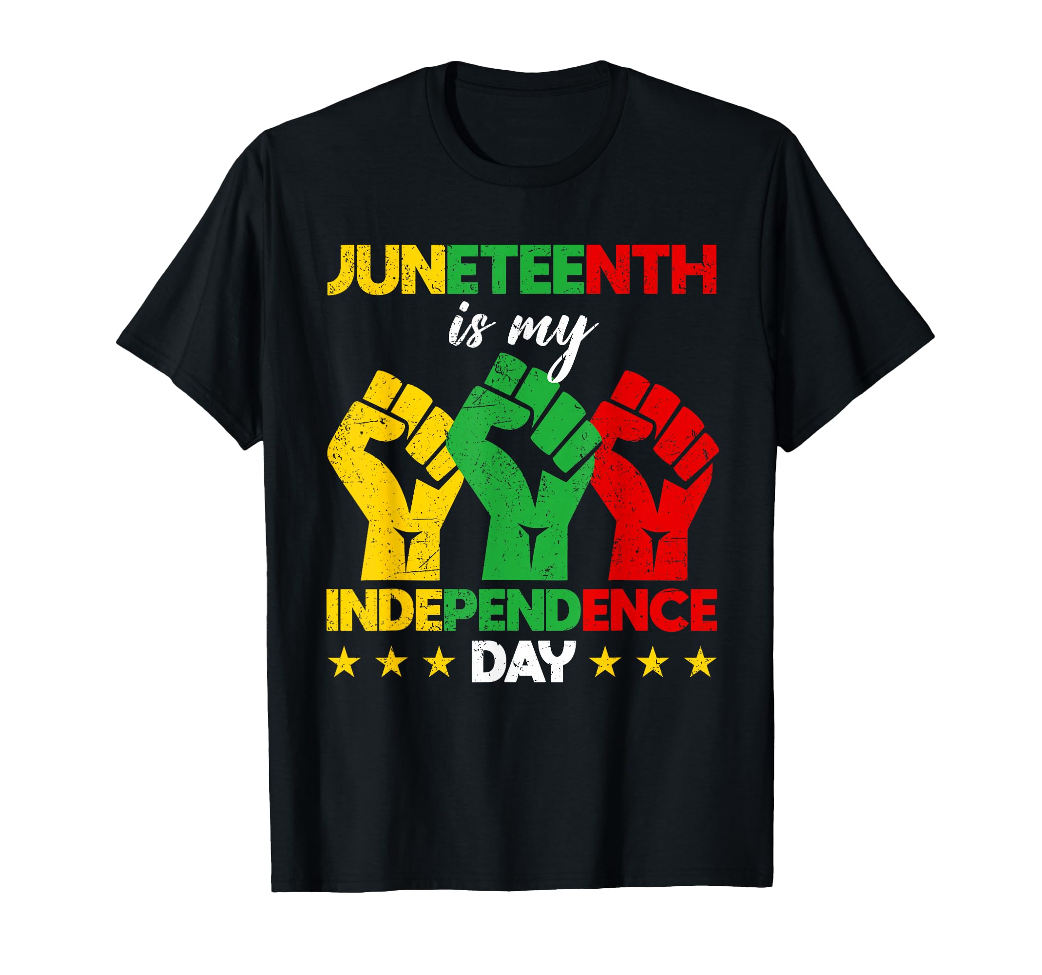 Juneteenth Is My Independence Day 1865 Freedom Day Men Women T-Shirt