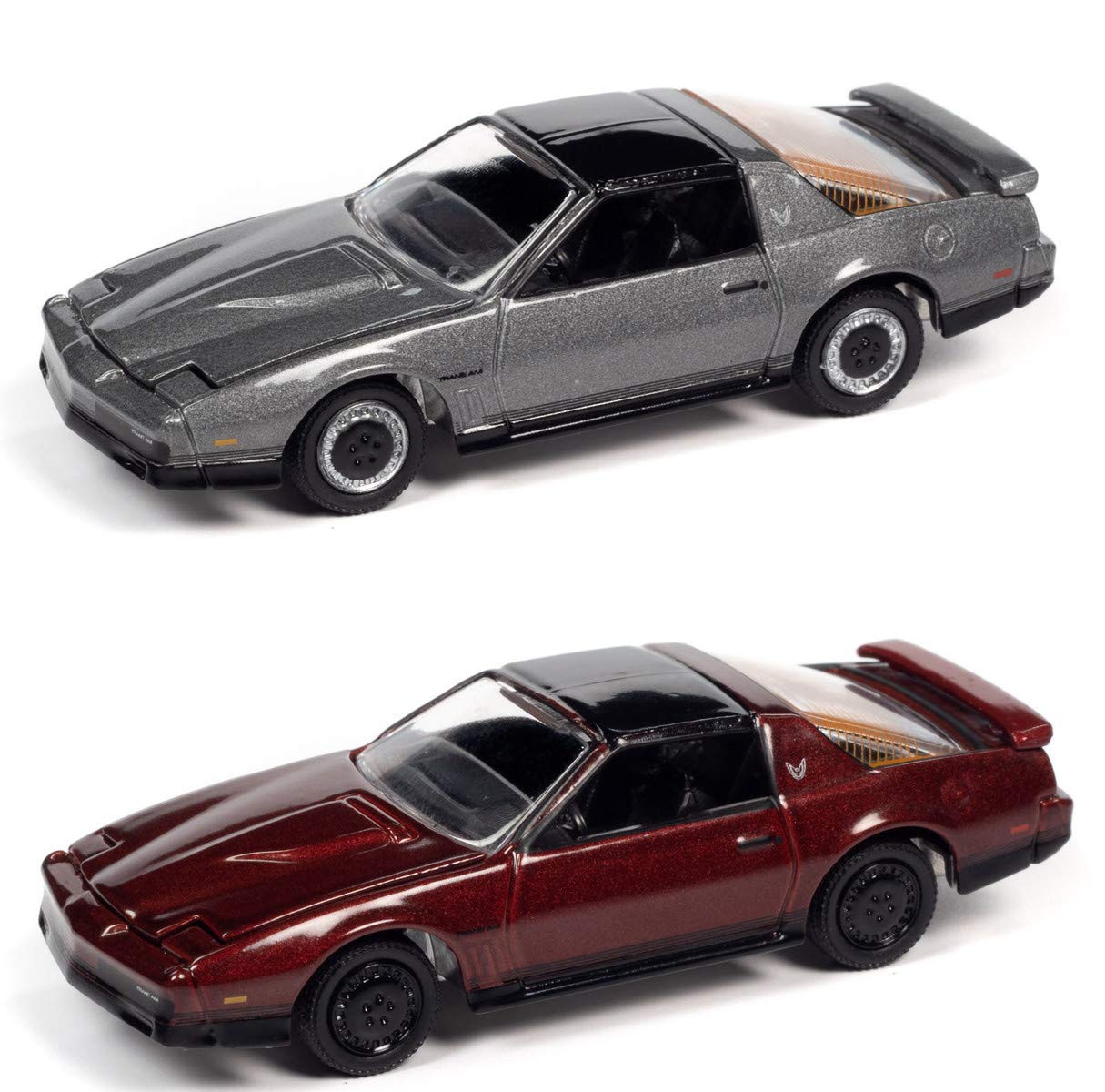 ジョニーライトニング　ポンティアック　トランザム　スチール缶ケース　1/64 Amazon | JOHNNY LIGHTNING 1/64スケール 1984 ポンティアック