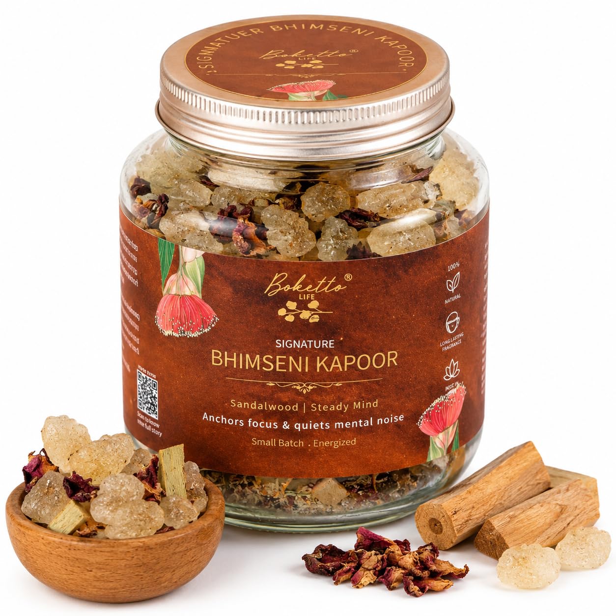 Bhimseni Camphor Kapoor Mix - Neroli | Puja & Aromatherapy -15