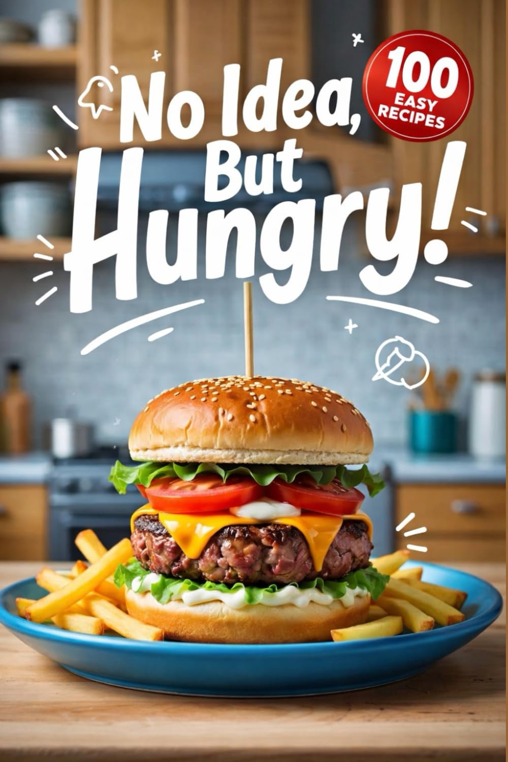 No Idea, But Hungry!: A cookbook with 100 ultra-fast recipes for those who can't cook (but want to eat).      Paperback – January 30, 2026