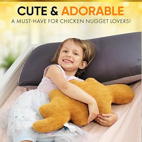 Miniatura 4 de Fabric Food Almohada de pepita de dinosaurio de 20 pulgadas, lindo peluche de dinosaurio de estegosaurio para niños y adultos, almohada suave y