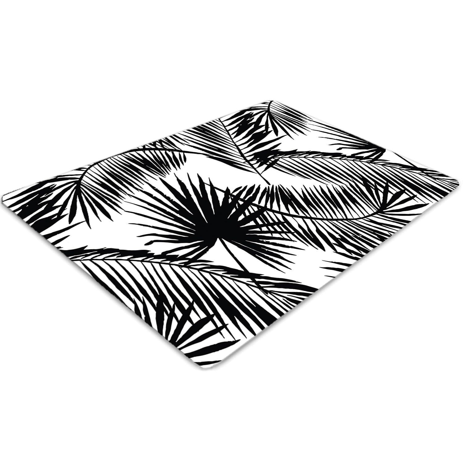 Protège-sol PVC antidérapant 100x70 cm imperméable pour chaise de bureau et maison