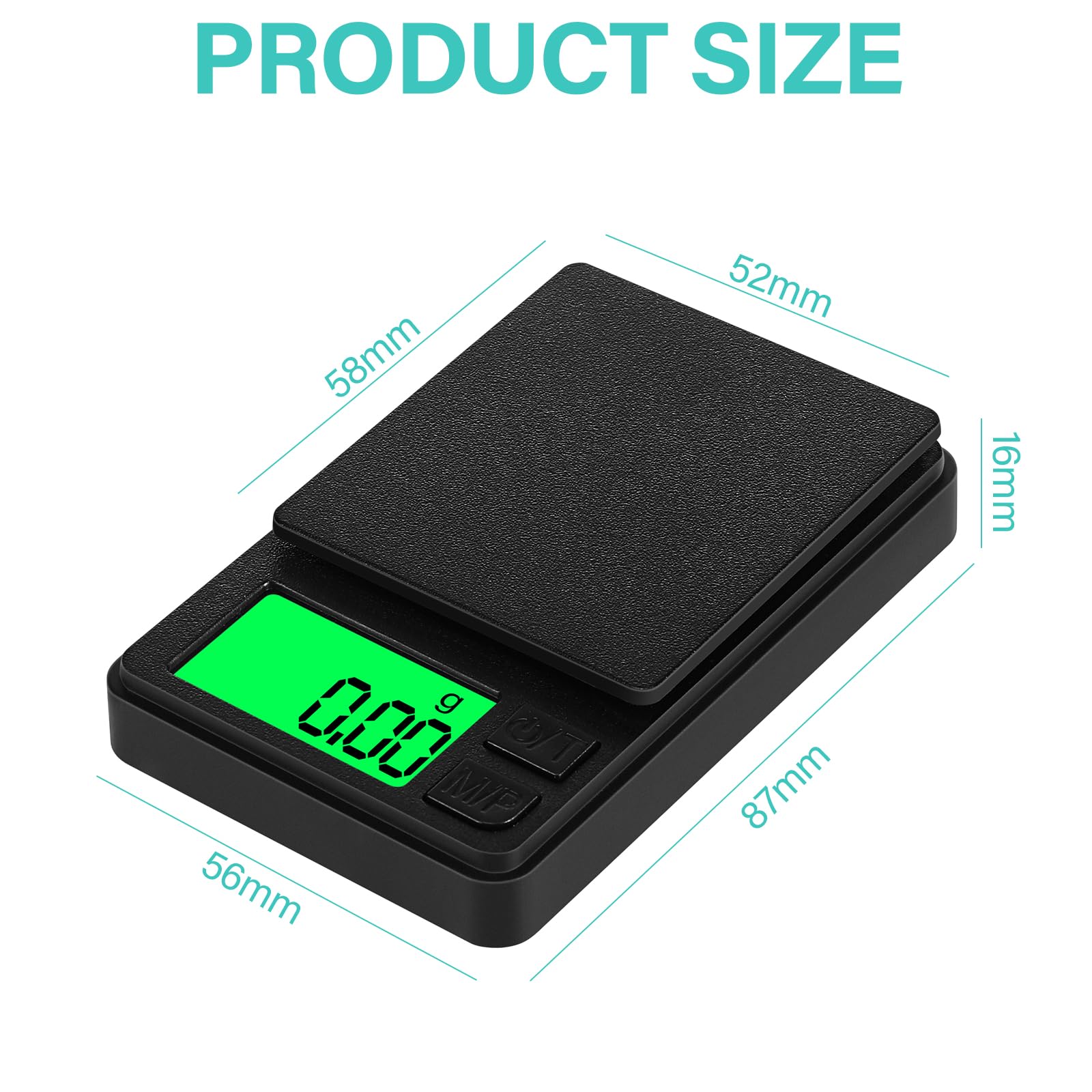 Balance De Précision 700g/0.01g Vinabo - Parfaite Pour Cuisine, Bijoux Et Café ! 7 Unités Dispo.