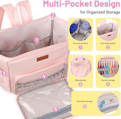 Miniatura 15 de Coopay Kit de ganchillo para principiantes: kit de animales de ganchillo 4 en 1 - Pingüino, pollo, conejo y zorro, juego de ganchillo para Kit