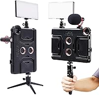 Vista 2 de MegaMount Multimedia Rig Case estabilizador de video para Apple iPad Pro 12.9 pulgadas * [2018 3ª generación solamente]* Conecta fácilmente lentes