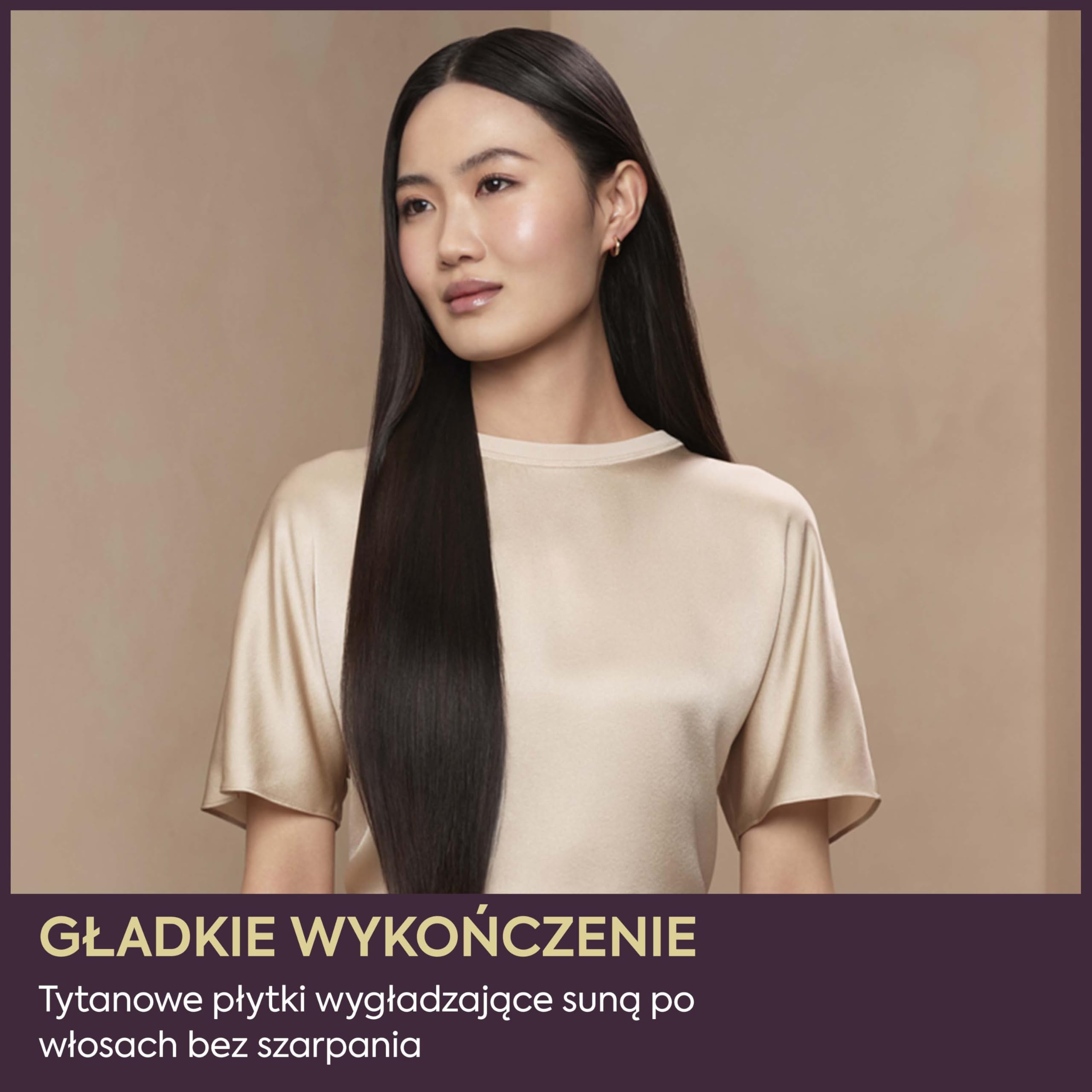 BaByliss Sensor Protect Inteligentna Prostownica do Włosów, Adaptacyjna Kontrola Temperatury, Płytki Tytanowe, Jonizacja Anti‑Frizz, 5 Ustawień (160–200°C), Szybkie Nagrzewanie, ST491E