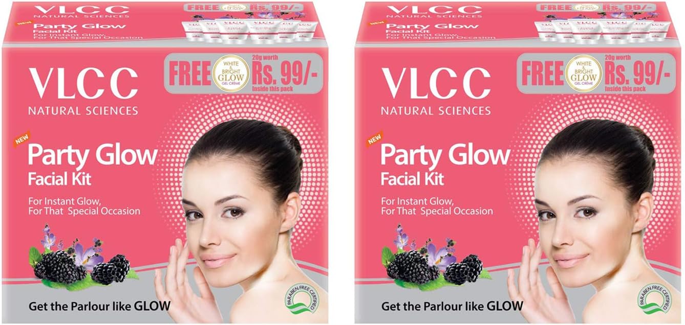 Natural Science Party Glow Facial Kit