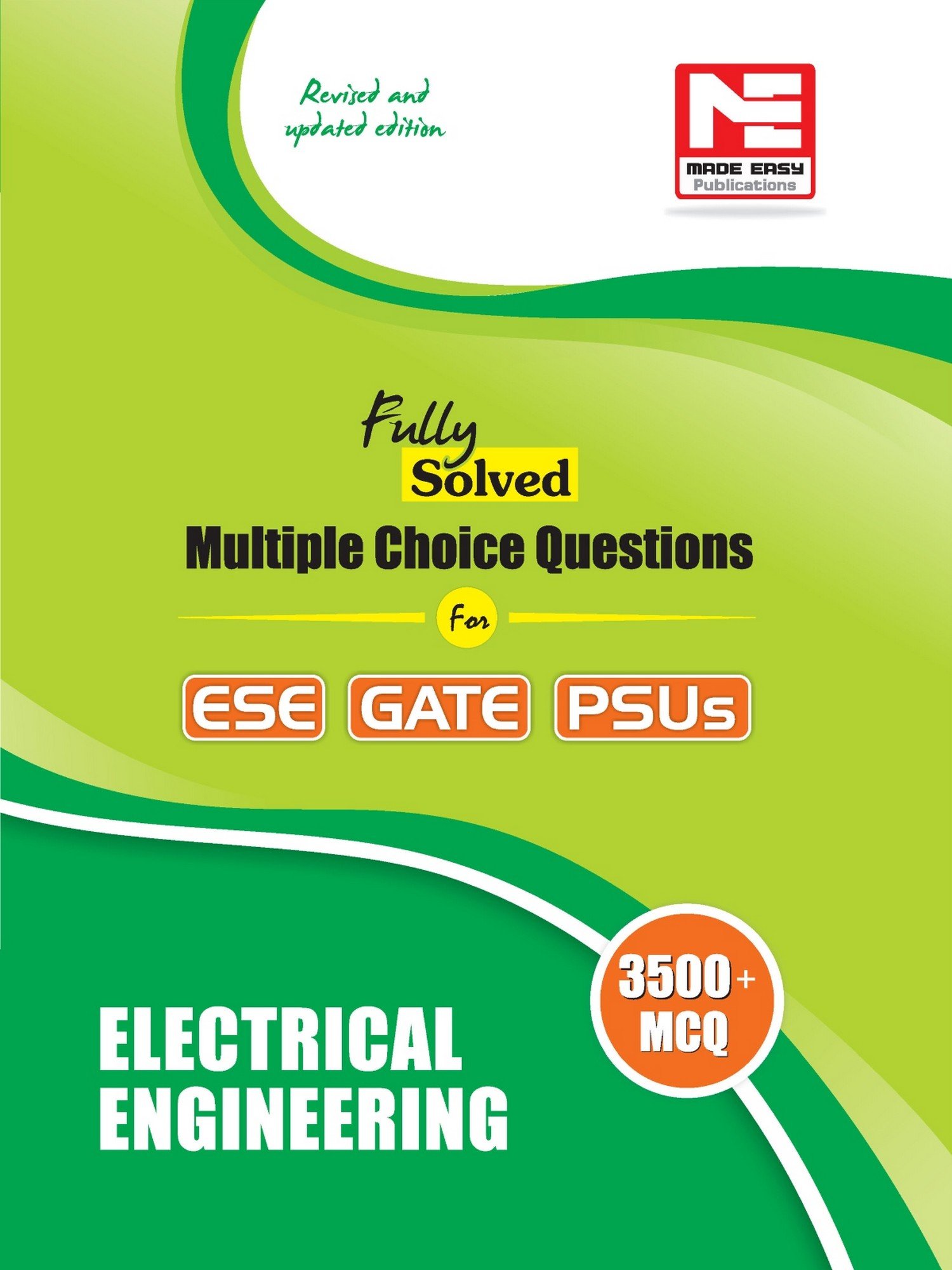 3500 MCQS : Electrical Engineering - Practice Book for ESE, Gate & Psus Paperback