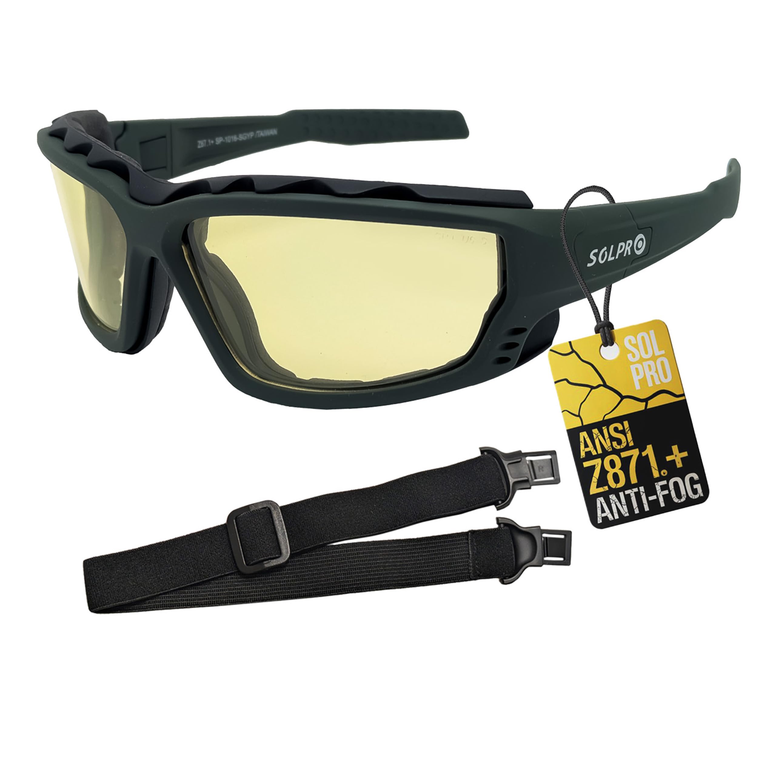 Anti-Fog Safety Motorcycle Riding Sunglasses Foam padded Goggle, Dustproof, Windproof, Hunting, Hiking, Golfing