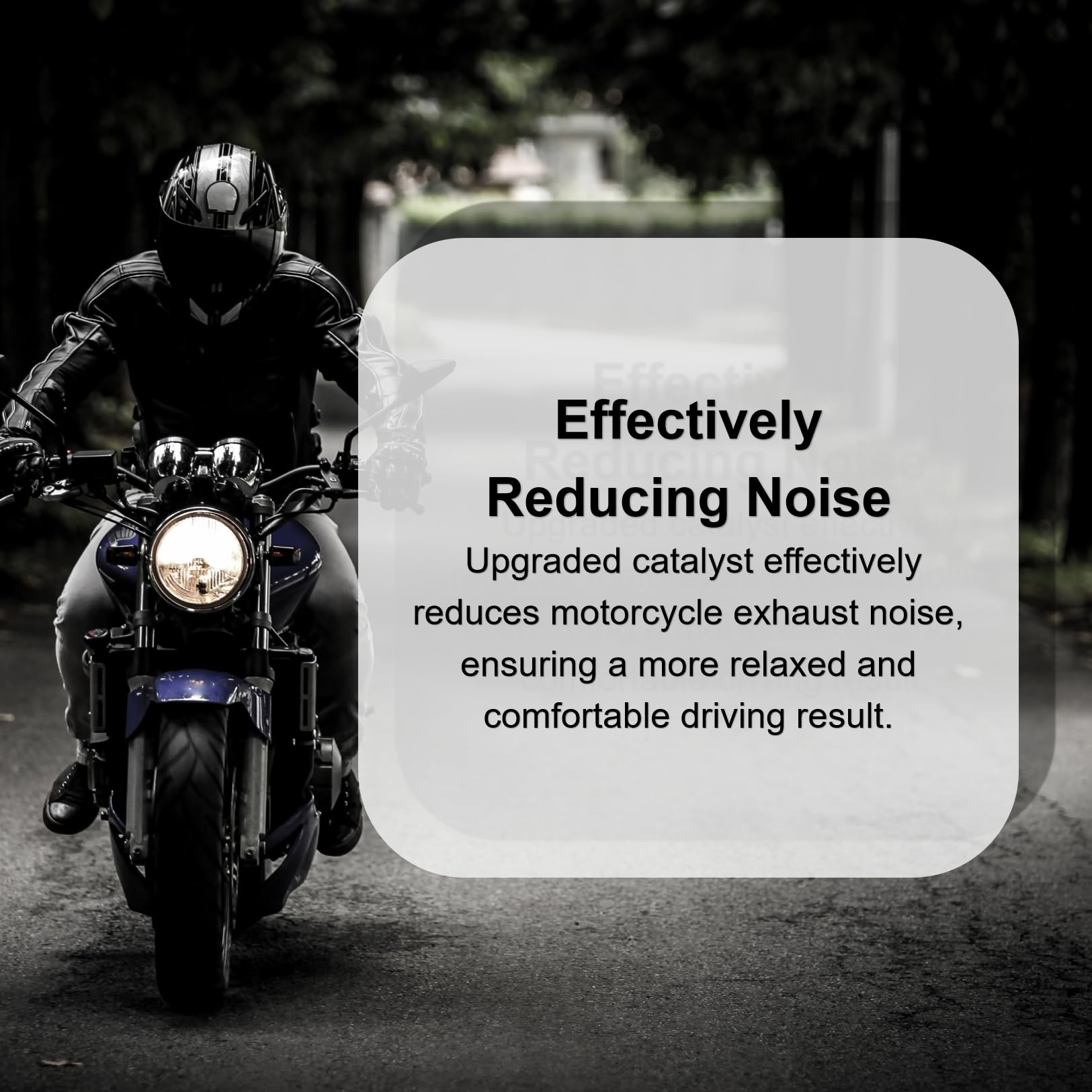 Catalyseur Universel de Tuyau d'échappement de Moto d'acier Inoxydable Résistant de Tuyau de Lien Catalytique (42 * 100mm) catalyseur Moto catalyseur Moto 42 mm Katalysators