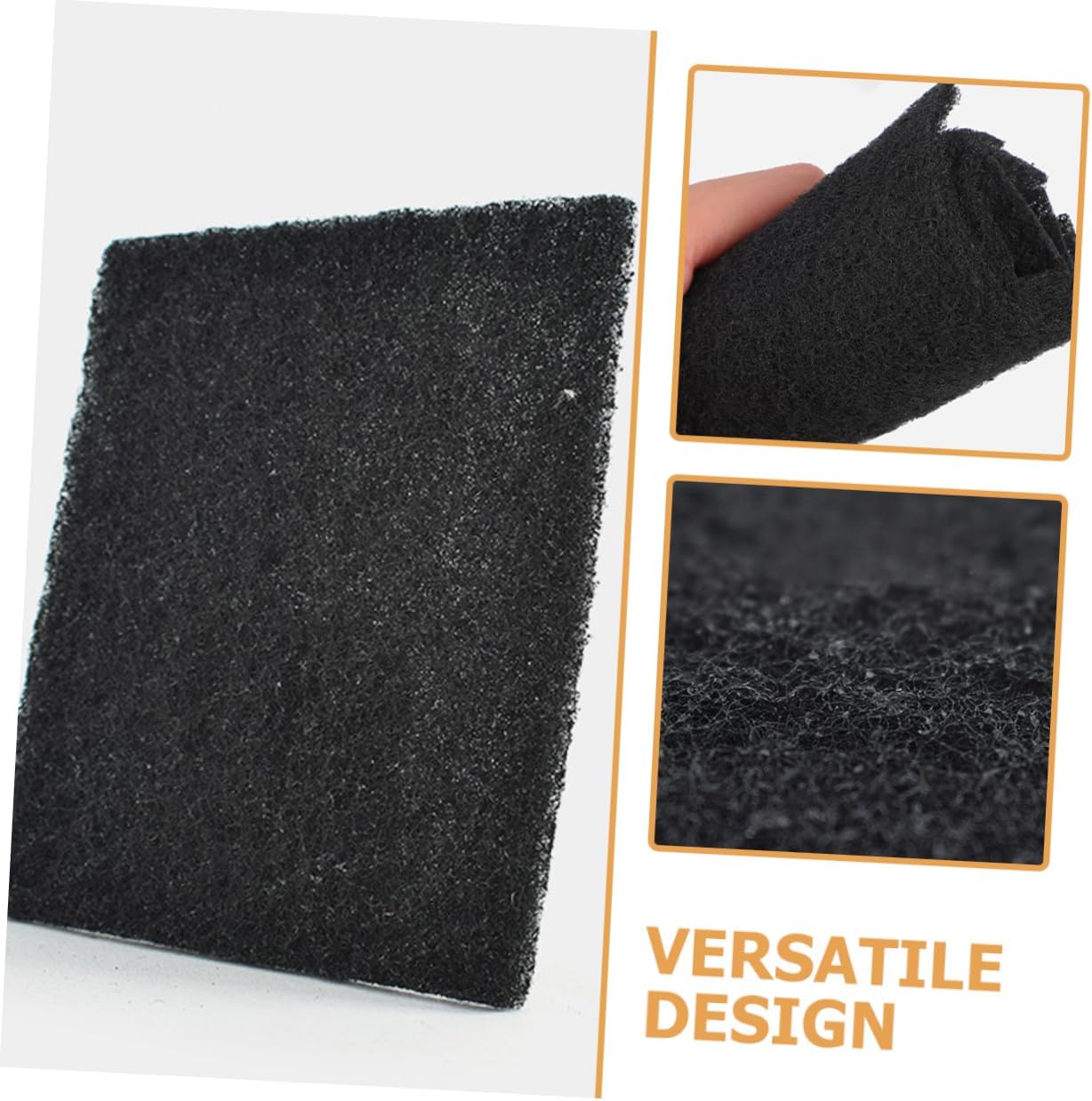 UPKOCH Cat Litter Box Charcoal Bag 18pcs Litter Liner Filters Odor Control Sheets for Compost Bin 6