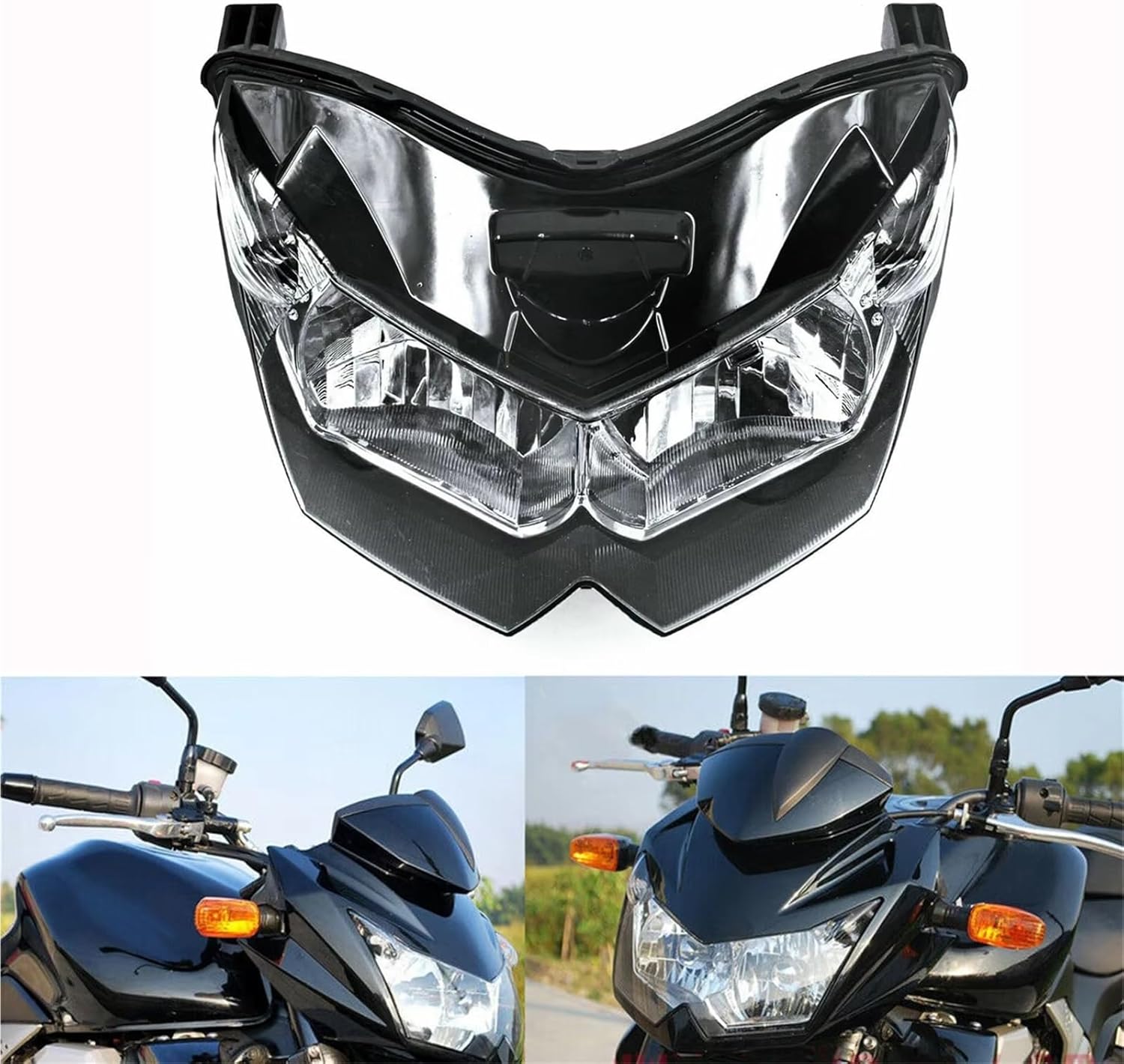 オートバイのヘッドライト に適合するZ750 2007-2012 に適合するZ1000 オートバイ用ヘッドライトアセンブリヘッドラン