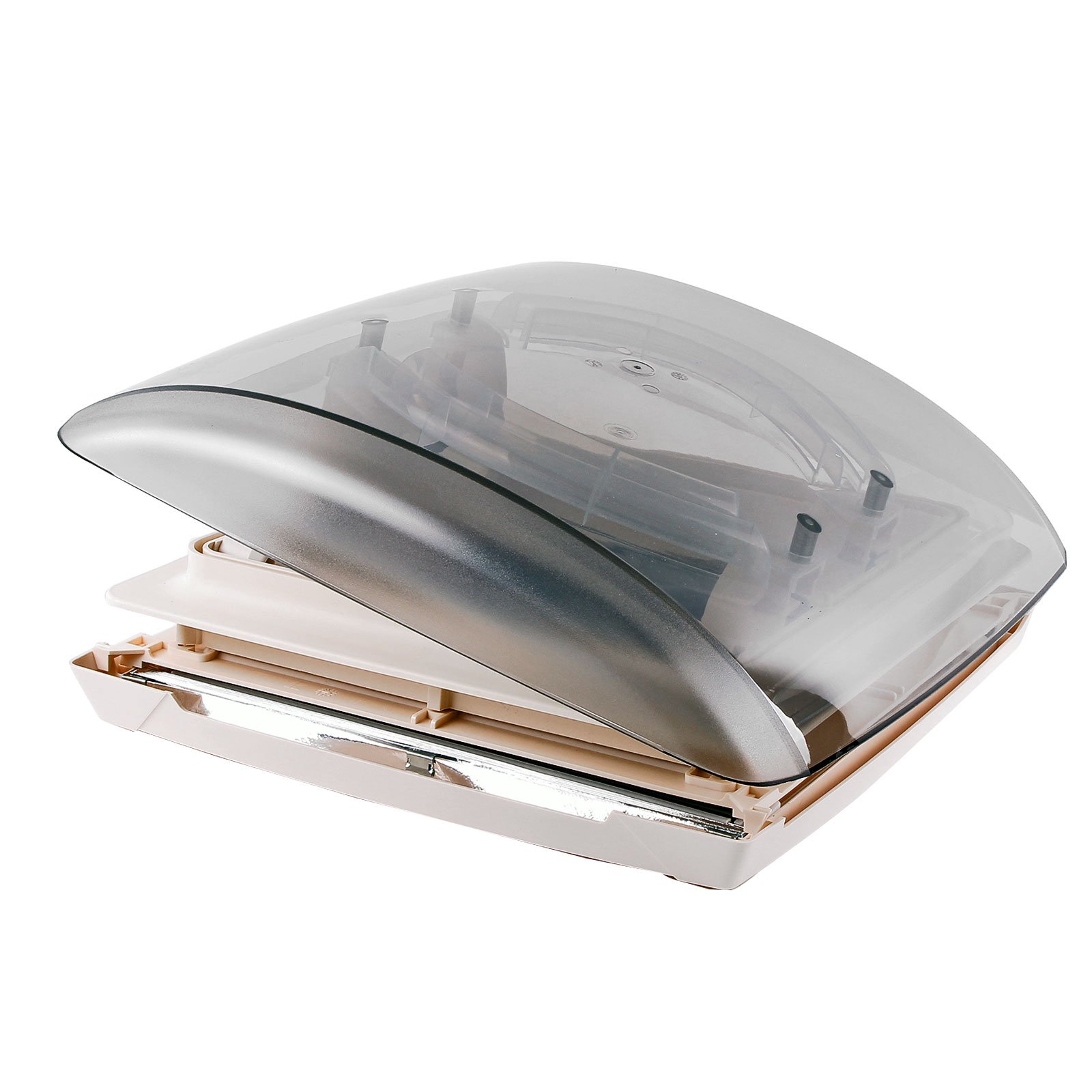 MPK Dachfenster Dachhaube Vision Vent S pro klar 28x28 cm Dachstärke 24-46 mm 27P Dachhaube