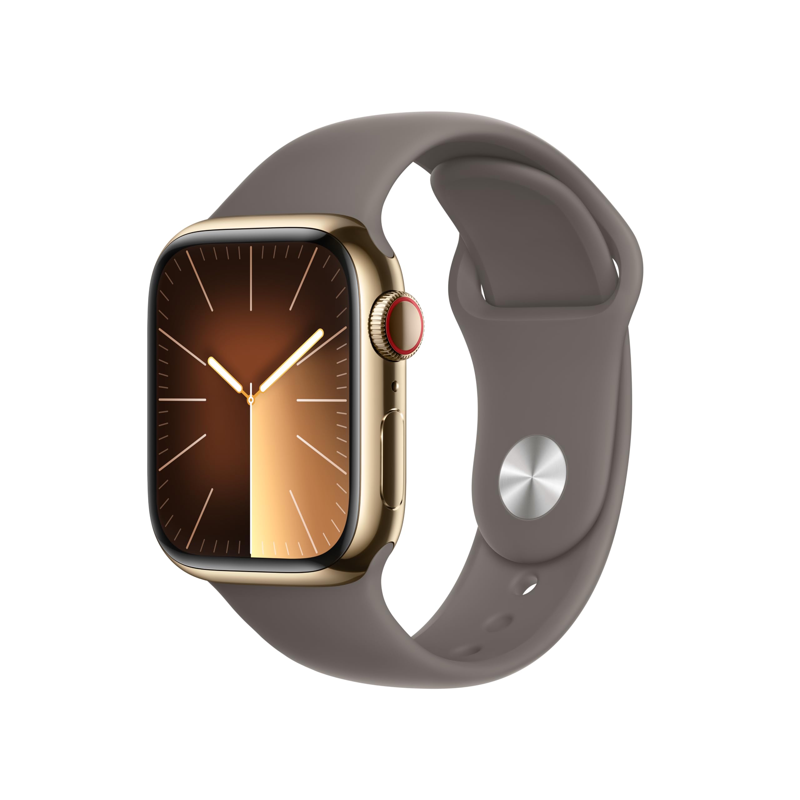 Apple Watch Series 9 [GPS + Cellular 41mm] Smartwatch with Gold 