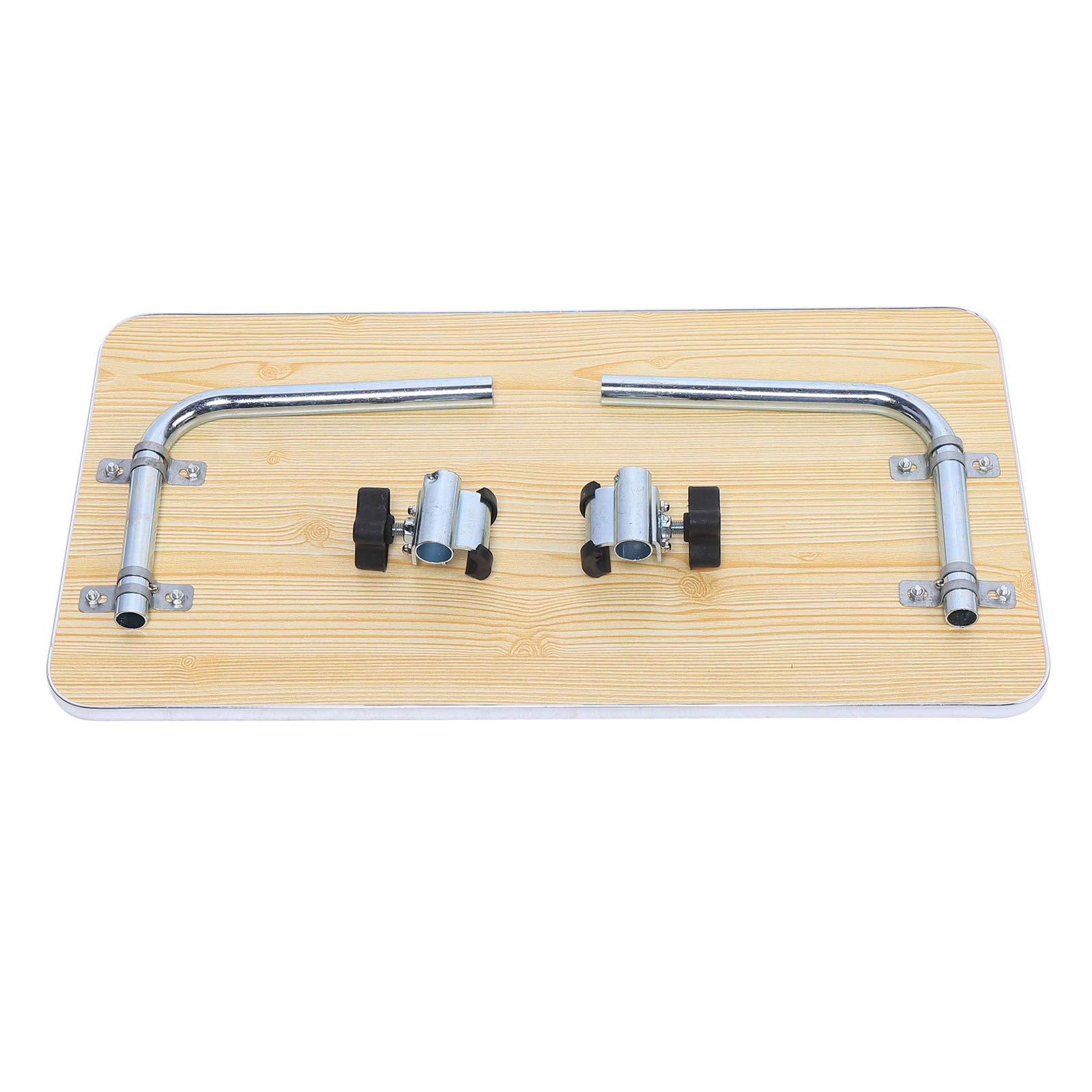 Mesa con bandeja for silla de ruedas, mesa de madera extraíble for silla de ruedas con soporte de tubo de acero duradero for comer, leer y escribir/656