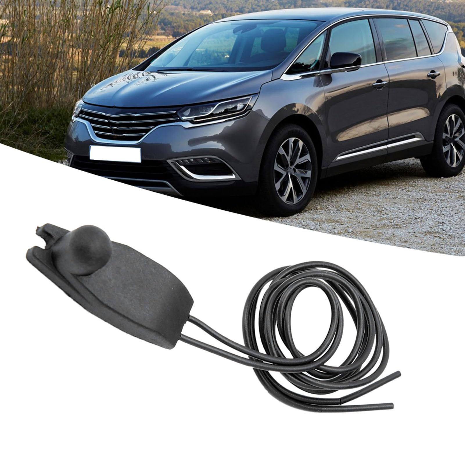 Czujnik temperatury zewnętrznej, automatyczny czujnik temperatury powietrza zewnętrznego 6445F9 00006445F9 M3 1218 4060, kompatybilny z RCZ 107 206 207 208 AX BX C1 C2 C3 C4