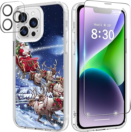 Miniatura 8 de bicol Funda para iPhone 11 Pro con Protector de Pantalla y Protector de Lente de Cámara - Diseños de Flores Florales de Moda para Mujeres y Niñas