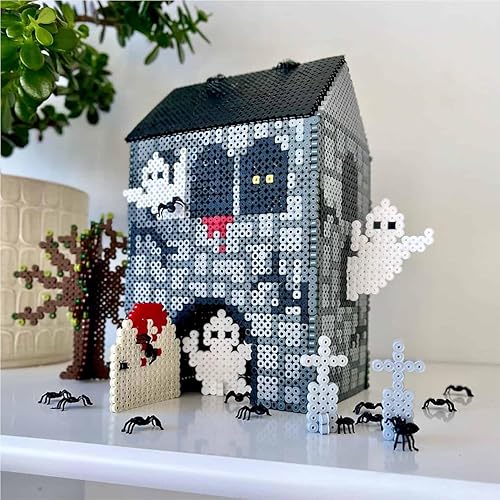 Miniatura 5 de Fuse Beads - 6000 cuentas de fusión de 0.197 pulgadas, cuentas de fusión compatibles con Perler Beads Hama, rojo