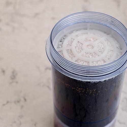 Miniatura 4 de Sistema de agua por gravedad del filtro del reemplazo del fluoruro y del cloro, alcalino y añade minerales